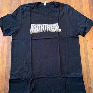 Black of Montreal band tee xl